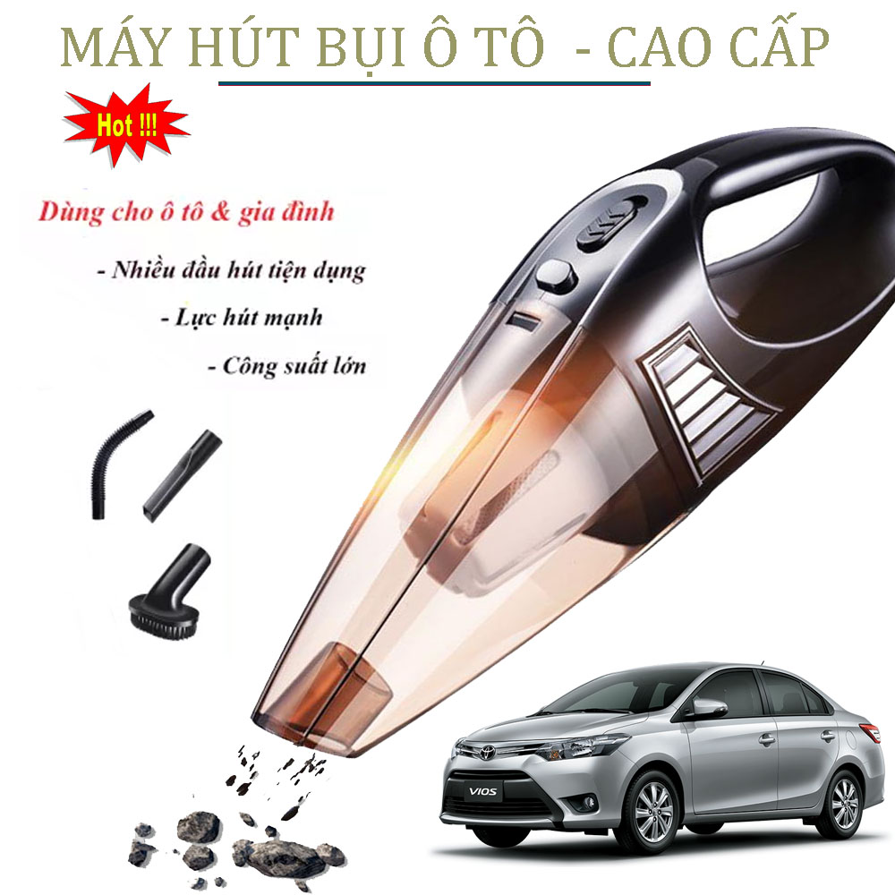 Máy Hút Bụi Cầm Tay,Máy Hút Bụi Ô Tô,Máy Hút Bụi Xe Hơi,Máy Hút Bụi Ô Tô Cầm Tay.Thiết kế nhỏ gọn.Công suất lớn,3 đầu hút linh hoạt,Có thể hút được nhiều loại bụi bẩn.