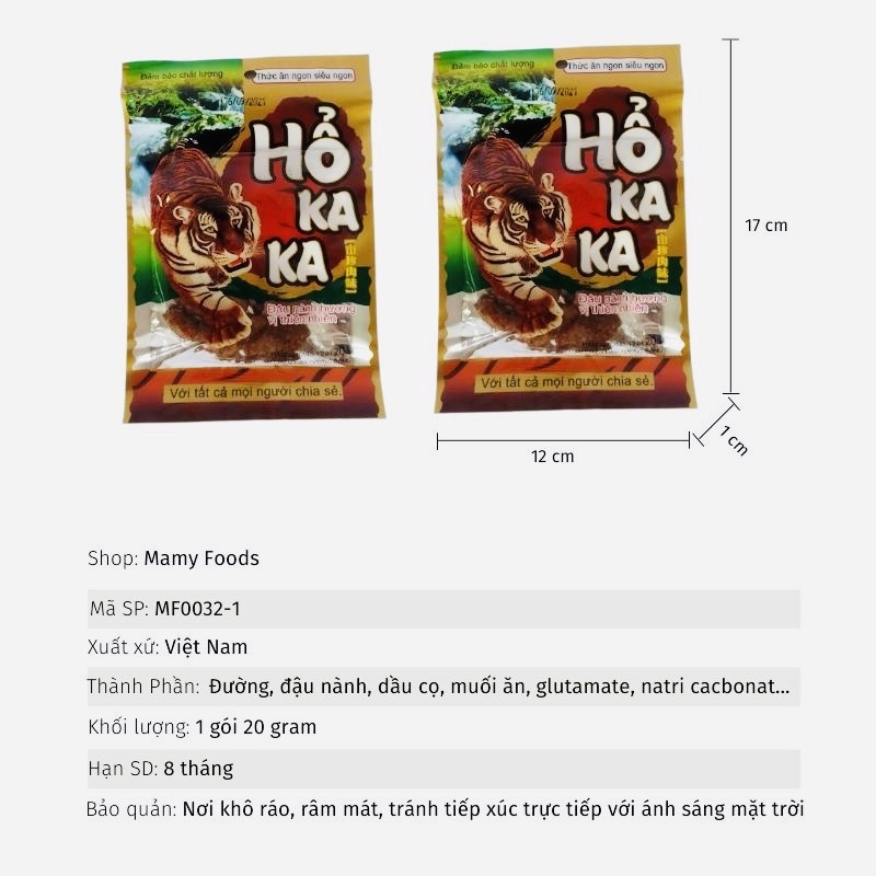 Bịch 20 Gói Hổ Kaka - Ăn Vặt 492