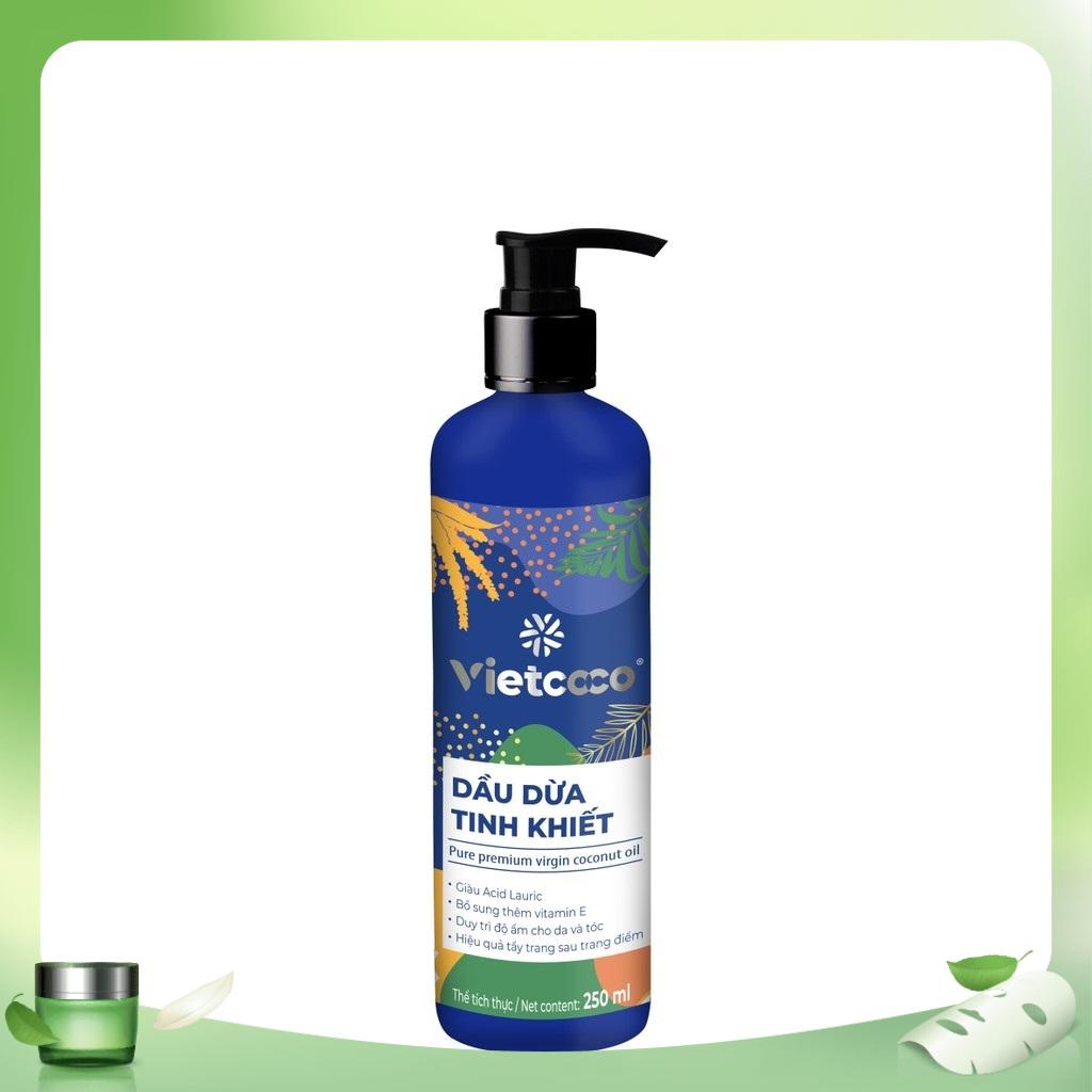 Dầu dừa tinh khiết Vietcoco chai vòi 250ml