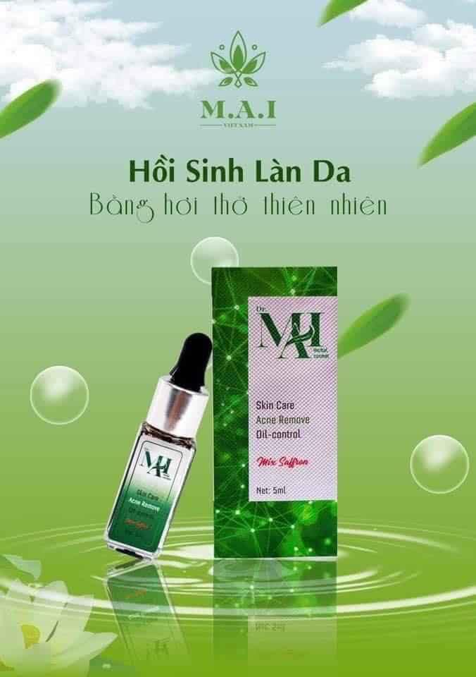 [CHÍNH HÃNG] Mai Thảo Mộc DR Mai MIX SAFFRON, mai thảo mộc giảm mụn hỗ trợ, mai thảo mộc dr mai