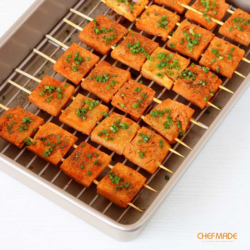 Chảo nướng chefmade với giá phẳng Chảo Nướng dễ lau chùi không dính wk9266