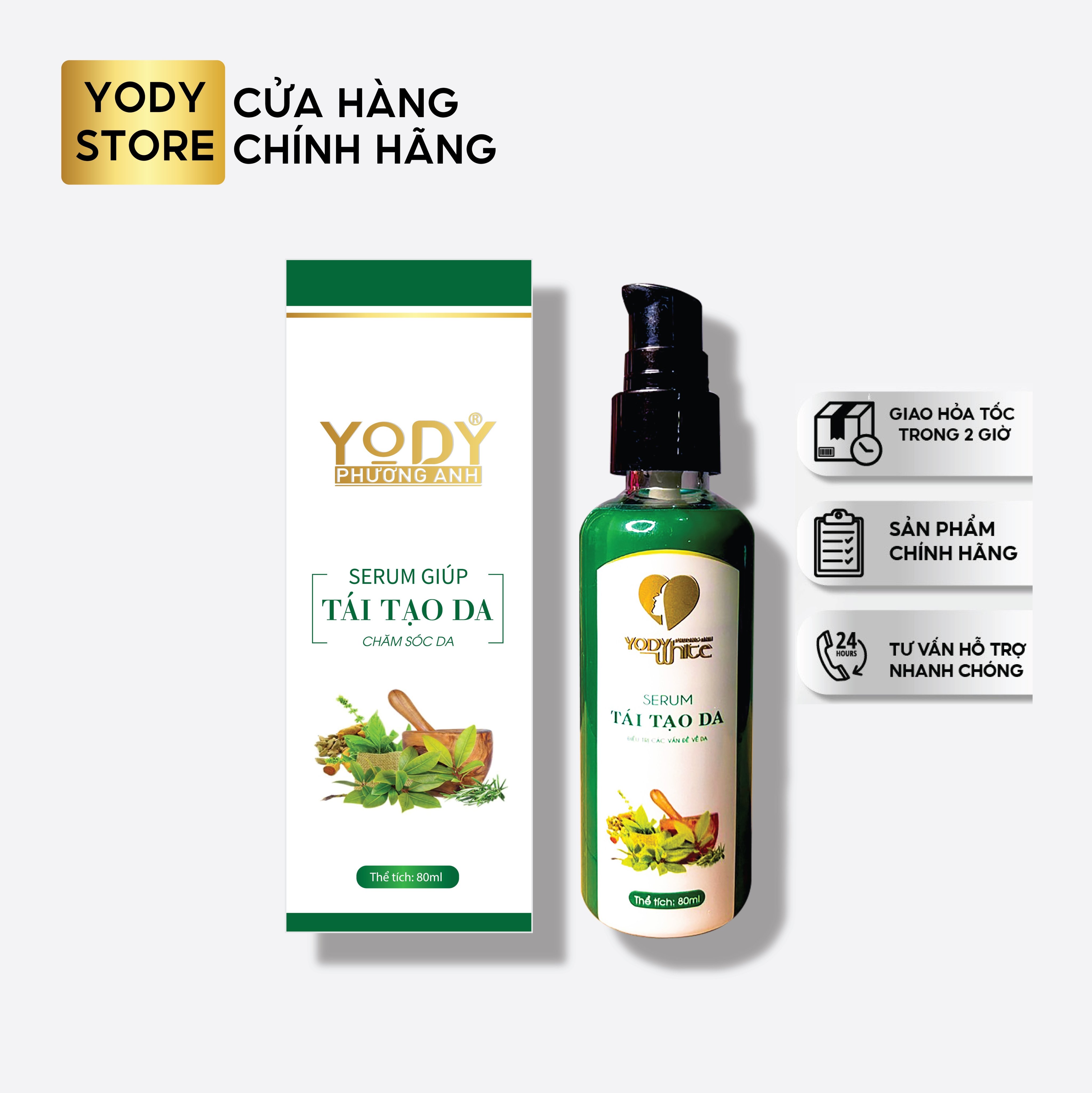Tái Tạo Yody Phương Anh 80ML