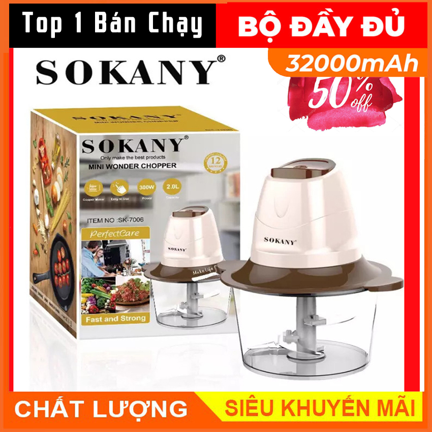 Máy xay Sokany