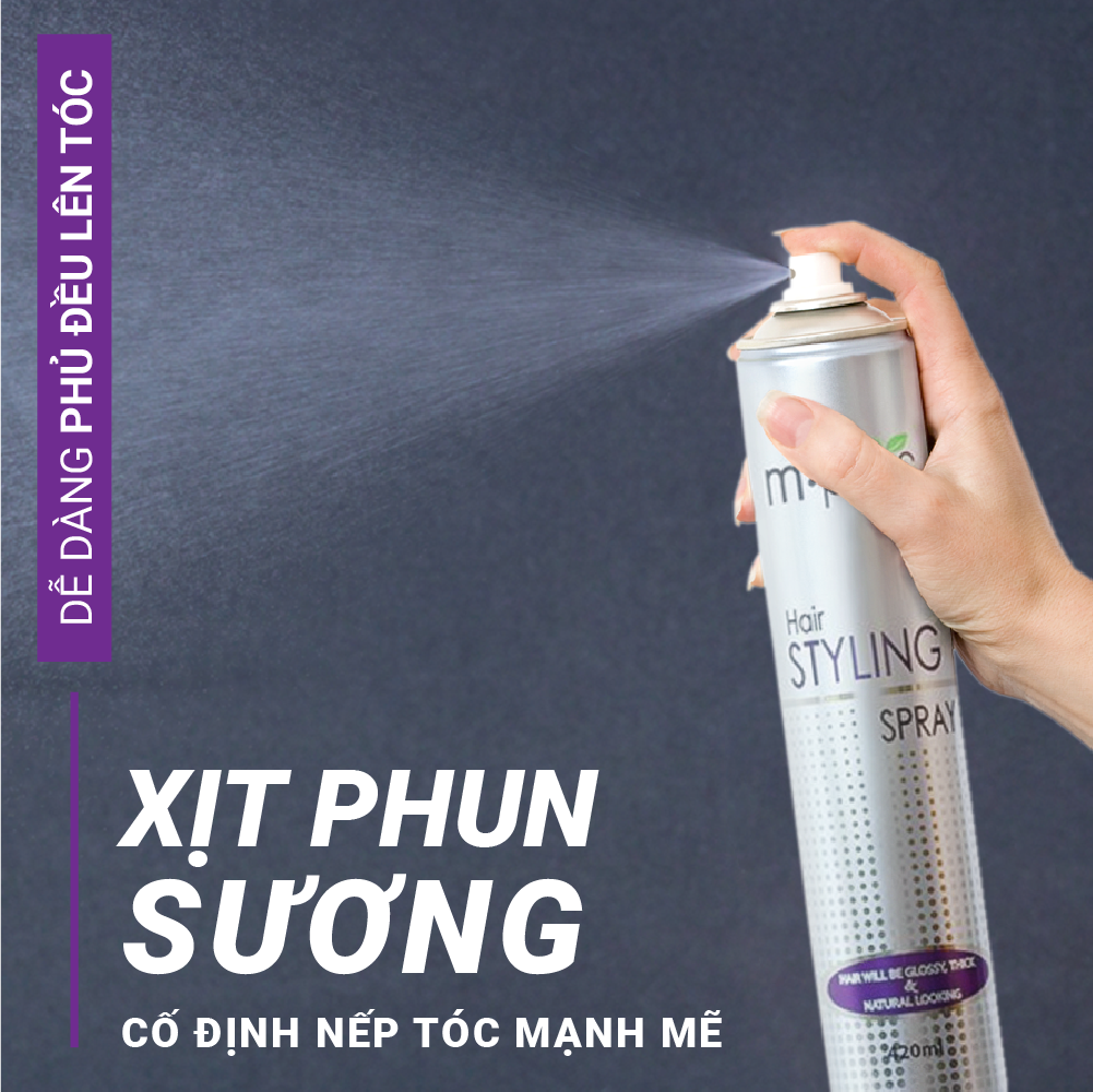 Keo Tạo Kiểu M.pros Giữ Nếp Tóc Lâu Dài, Hương Thơm Nhẹ Nhàng