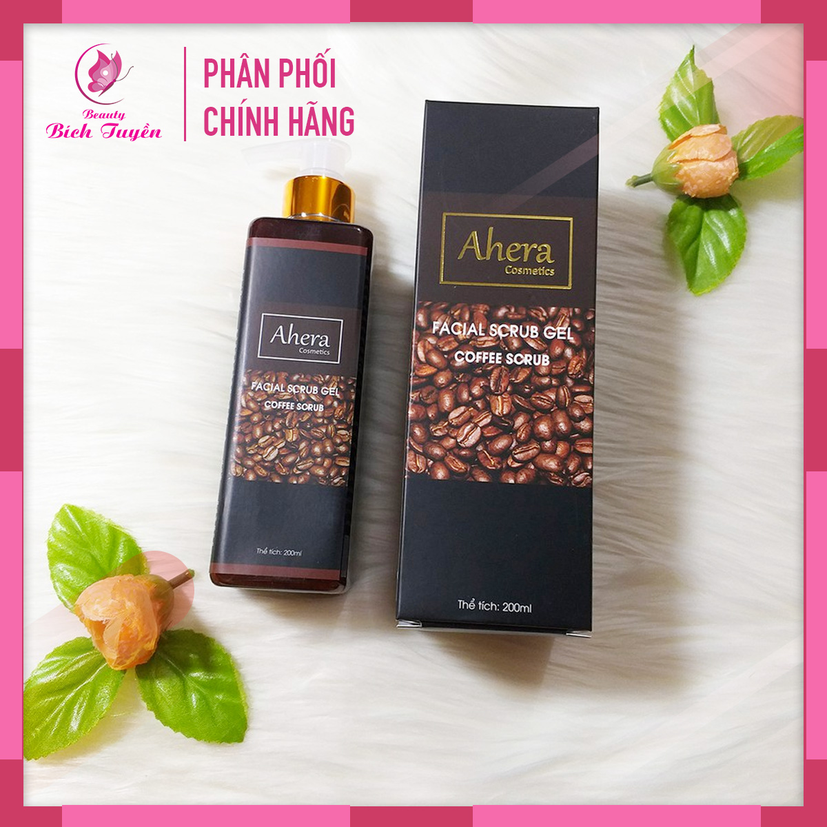 Tẩy Tế Bào Chết - Da Chết AHERA Cà Phê