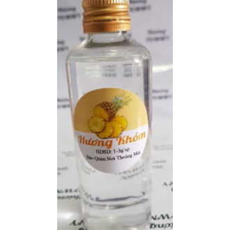 Hương khóm dạng lỏng chai 60ml - mẫu thử