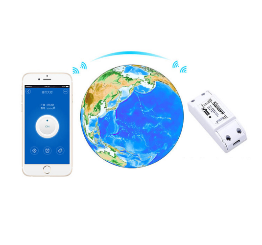 Công tắc wifi Sonoff Basic Phiên Bản Tiếng Anh chuẩn Quốc Tế