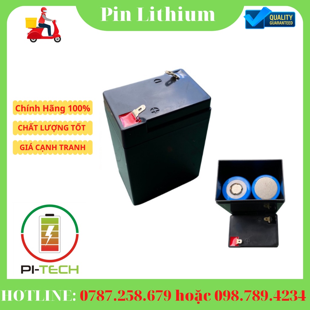 Ắc quy pin lithium 6v6a