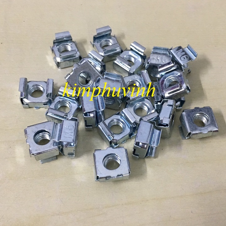 10 con - M6 Đai ốc Cài, Ecu cài, Tán cài