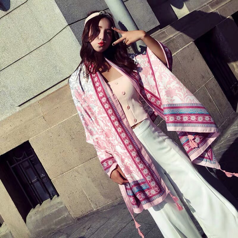 [Mã FAMARAL1 giảm 10K đơn 50K] Khăn choàng boho đi biển - Khăn choàng thổ cẩm chất viscose Mã KCTH01