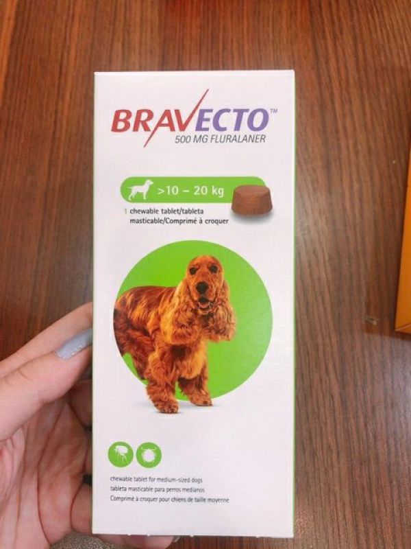 BRAVECTO- Dành cho chó từ 10-20kg