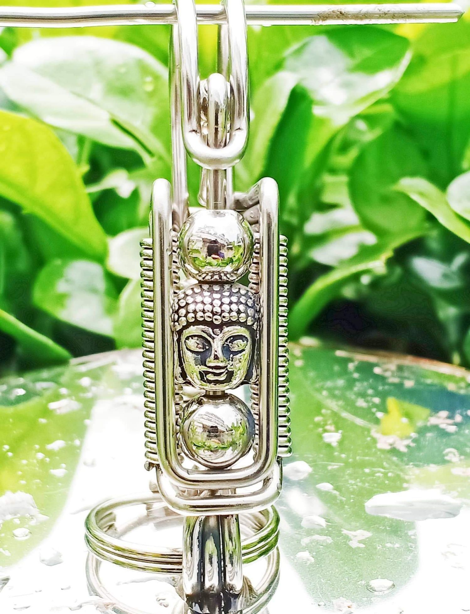 móc khóa inox  304  combo 2 cái