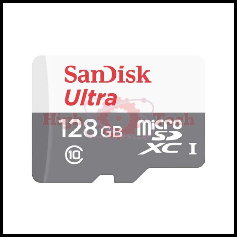 Thẻ nhớ microSDHC SanDisk Ultra 128GB upto 80MB-S 533x tặng Adapter (ngẫu nhiên) -