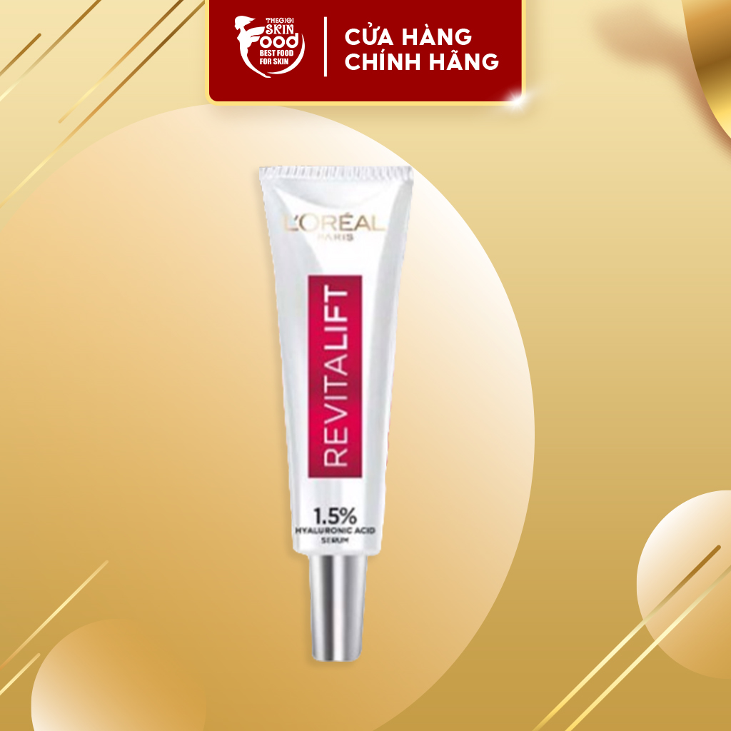 Tinh chất cấp ẩm, cải thiện nếp nhăn l'oreal revitalift 1.5% hyaluronic acid serum 7.5ml
