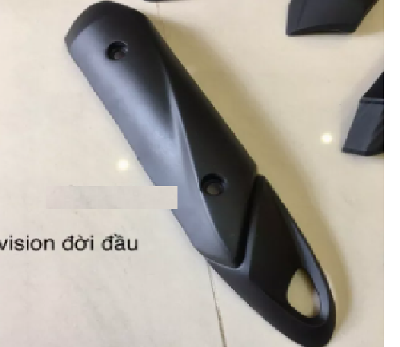 Ốp pô xe Vision đời đầu che bô