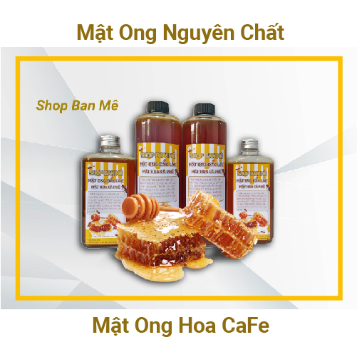 Mật ong hoa cà phê, mật ong nguyên chất 1L