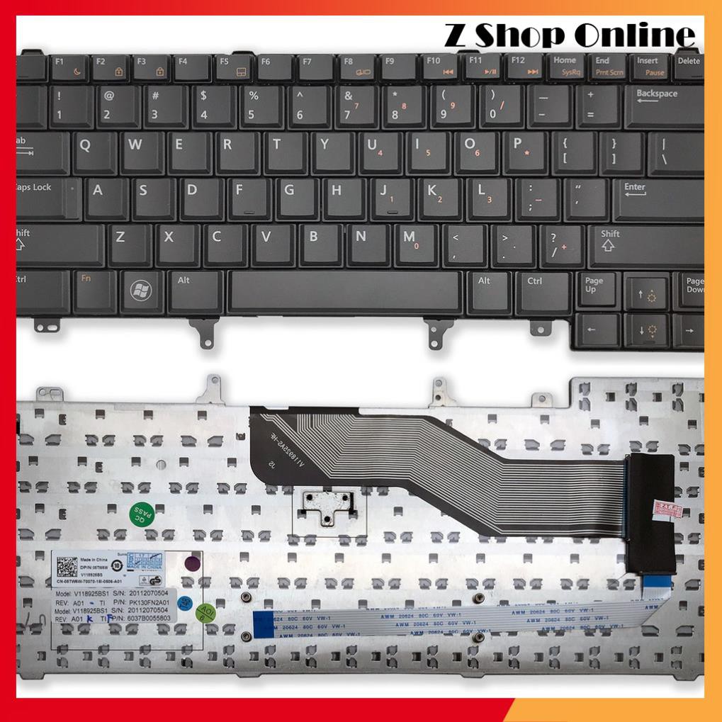 Bàn Phím Laptop Dell Latitude E6220, E6230, E6320, E6330, E6420, E6430, E6440, E5420, E5430