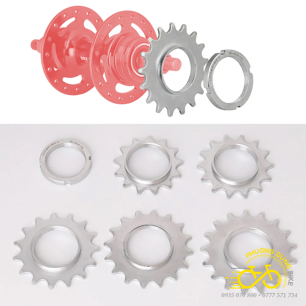 Líp xe đạp không phanh Fixed Gear - Líp cố định xe đạp
