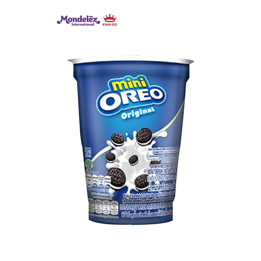 Bánh oreo mini vị vani - ly 61.3g