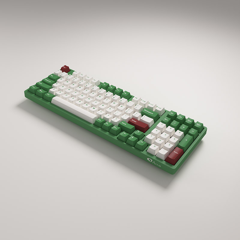 Bàn phím cơ AKKO 3098DS MATCHA RED BEAN