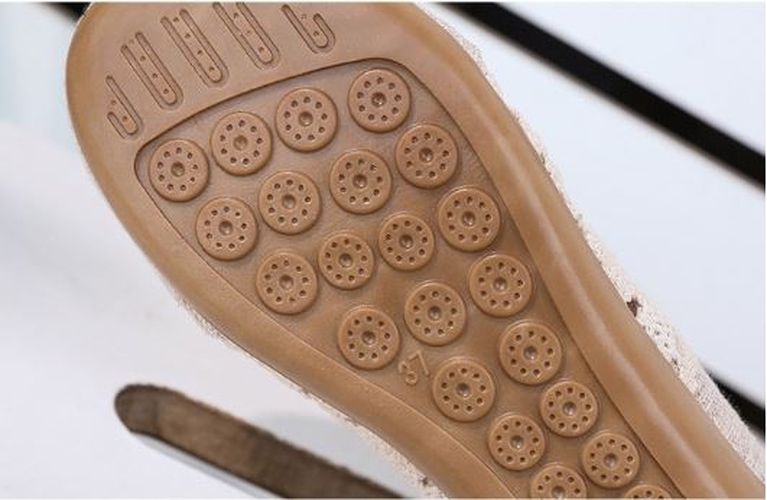 [Hoàn tiền 15%]Giày lười slip on nữ phối ren xinh xắn-GL8