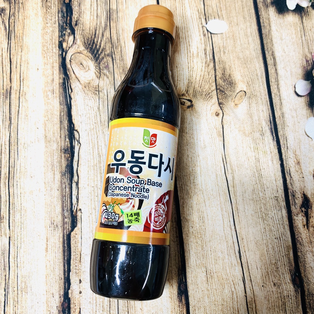 Nước sốt mì udon hàn quốc chungwoo 430g