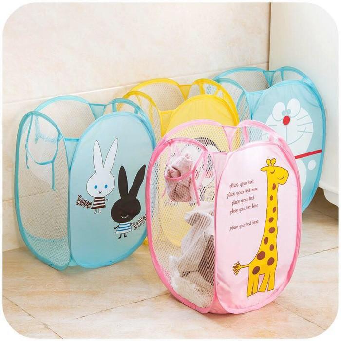 Giỏ đựng đồ bằng lưới có thể gấp gọn