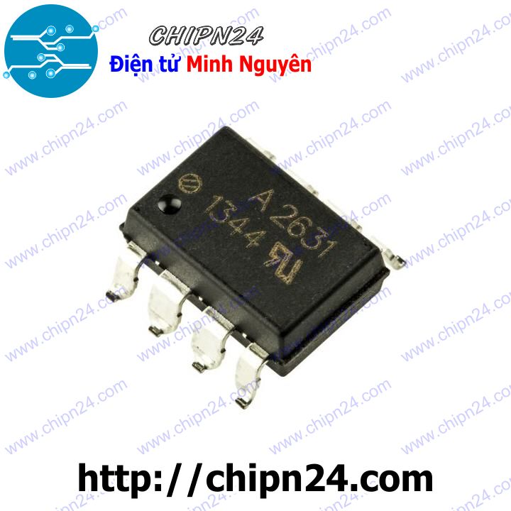 Opto dán a2631 sop-8 đen