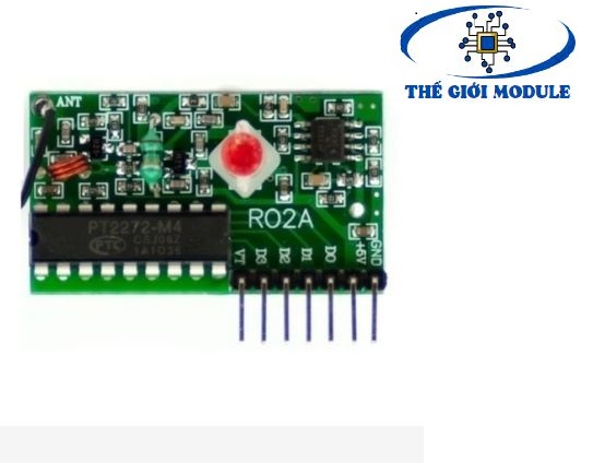 Mạch thu rf pt2272 m4 315mhz