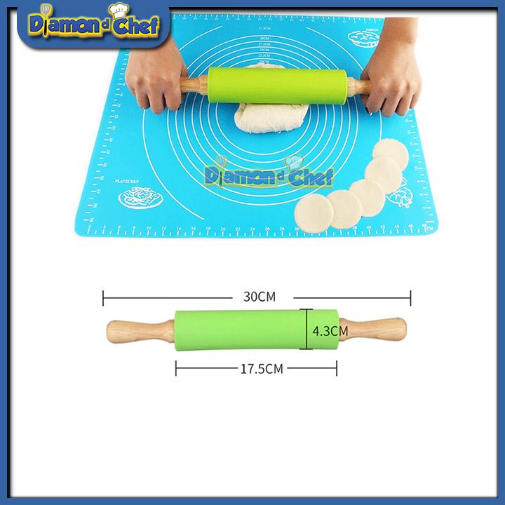 CÂY CÁN BỘT SILICON SIZE TRUNG 28CM