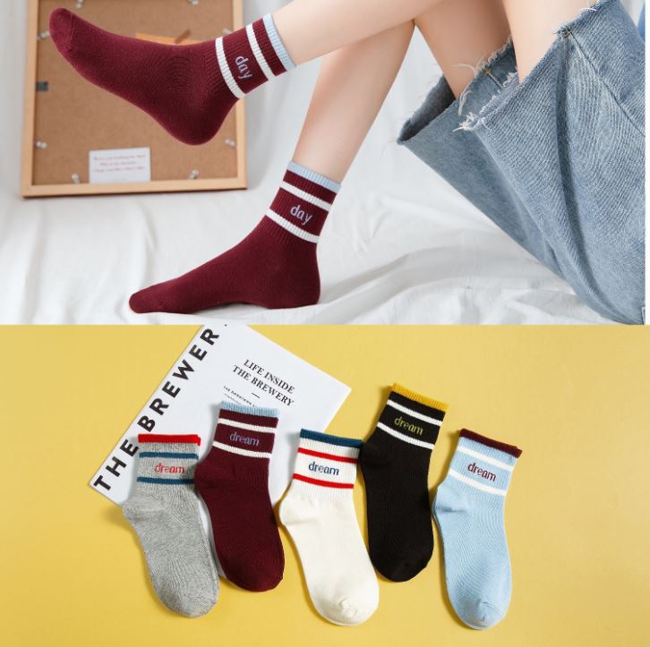 Set 5 đôi tất vớ nữ cao cổ dream siêu hot