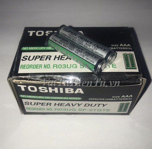 CẶP PIN TIỂU TOSHIBA  AAA 1.5V