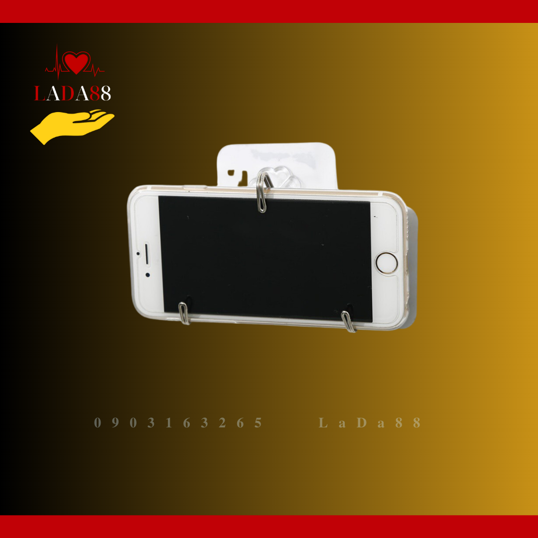 Móc Dán Tường Siêu Dính Trong Suốt Chịu Lực Tốt Treo Tường Chắc Chắn 6x6 cm