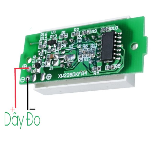 Mạch Hiển Thị Dung Lượng Pin 1S (3.7V - 4.2V)