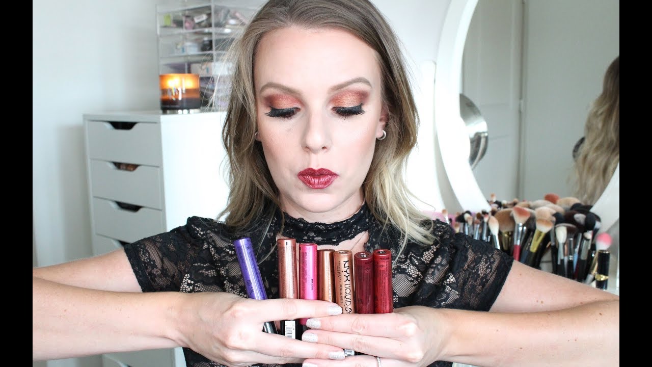 Son NYX Liquid Suede Metallic Matte Mauve Mist