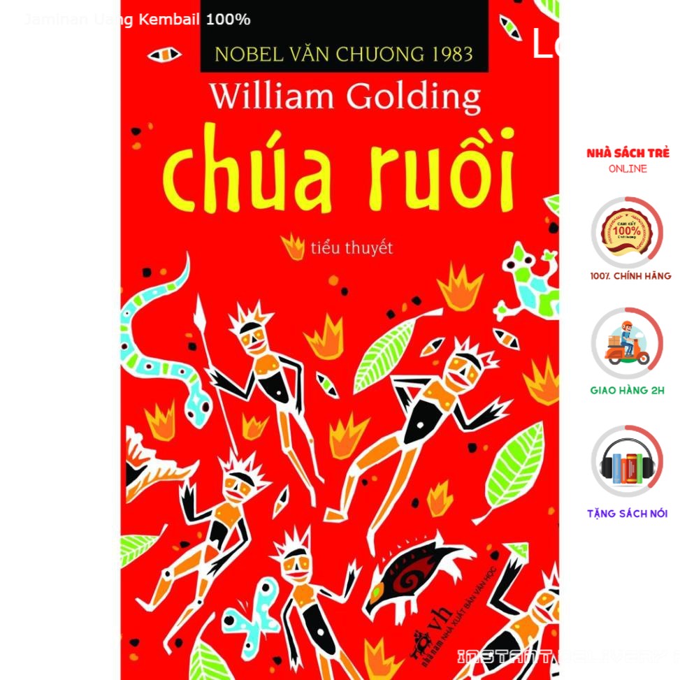 Sách - Chúa Ruồi - Nobel Văn Chương 1983 (Tb 2020) [Nhã Nam]