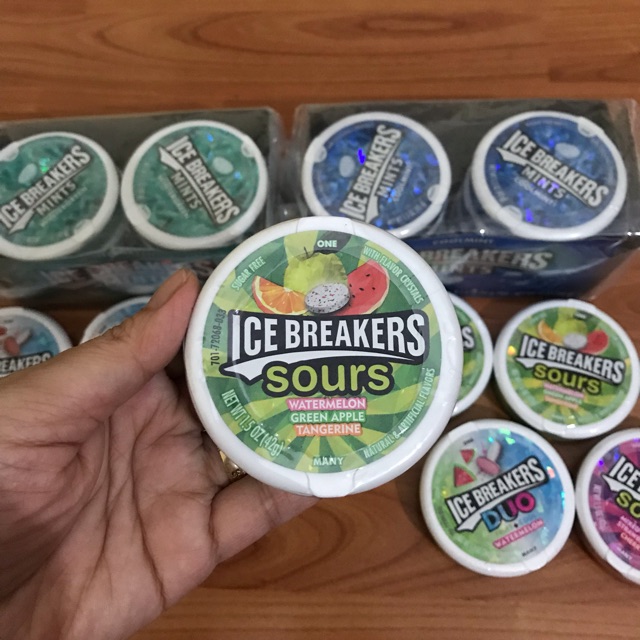 Kẹo ngậm không đường Ice Breakers 42g Mỹ - DateT1/2024