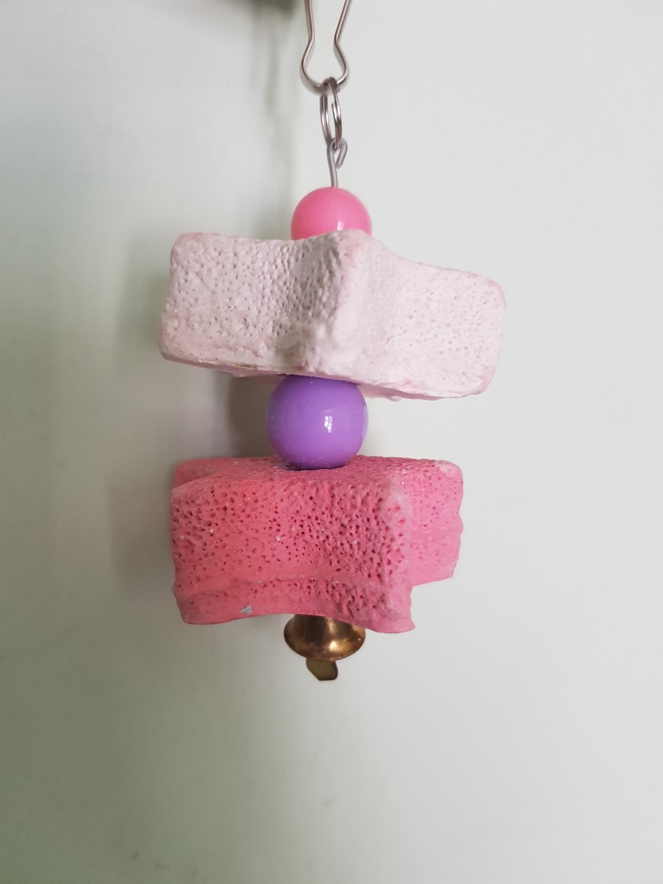 2 viên đá mài mỏ cho vẹt, hamster