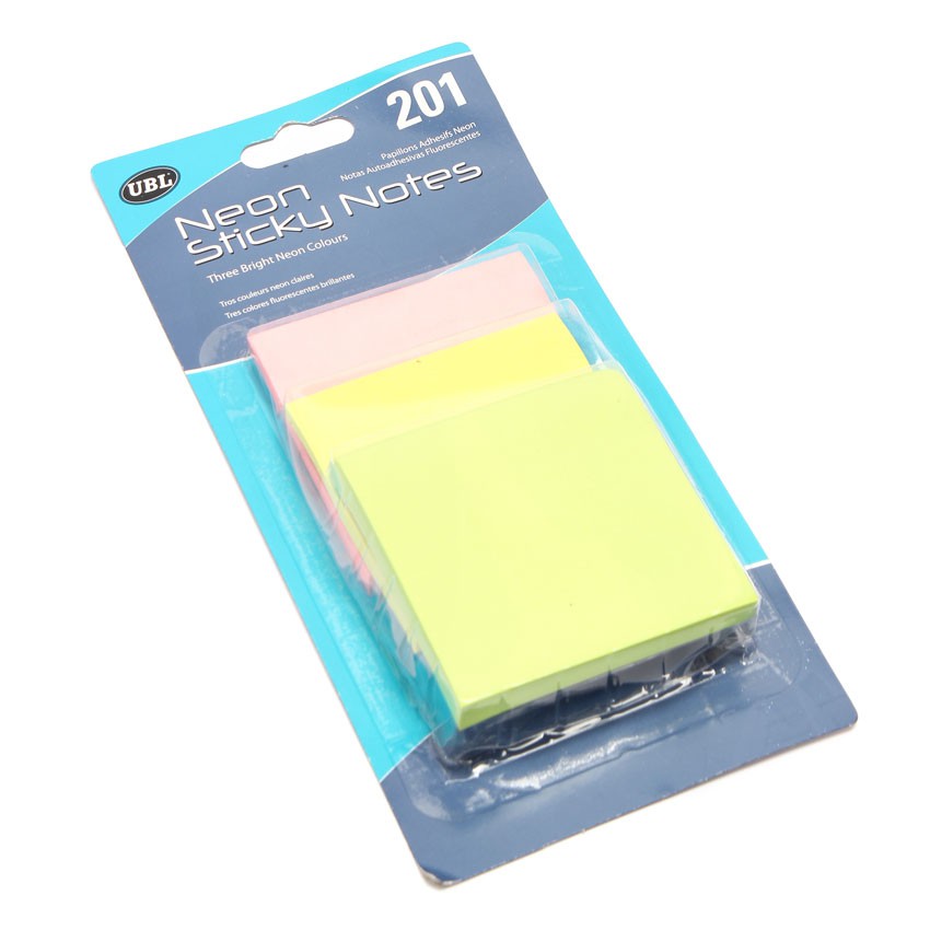 Giấy ghi chú màu neon uncle bills sp0093