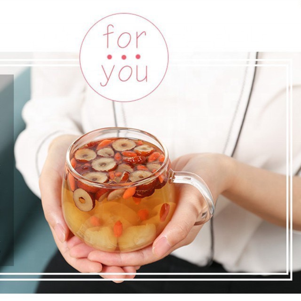 Set tea purification balm mind (longan, practically, red apple sliced, sugar candy)