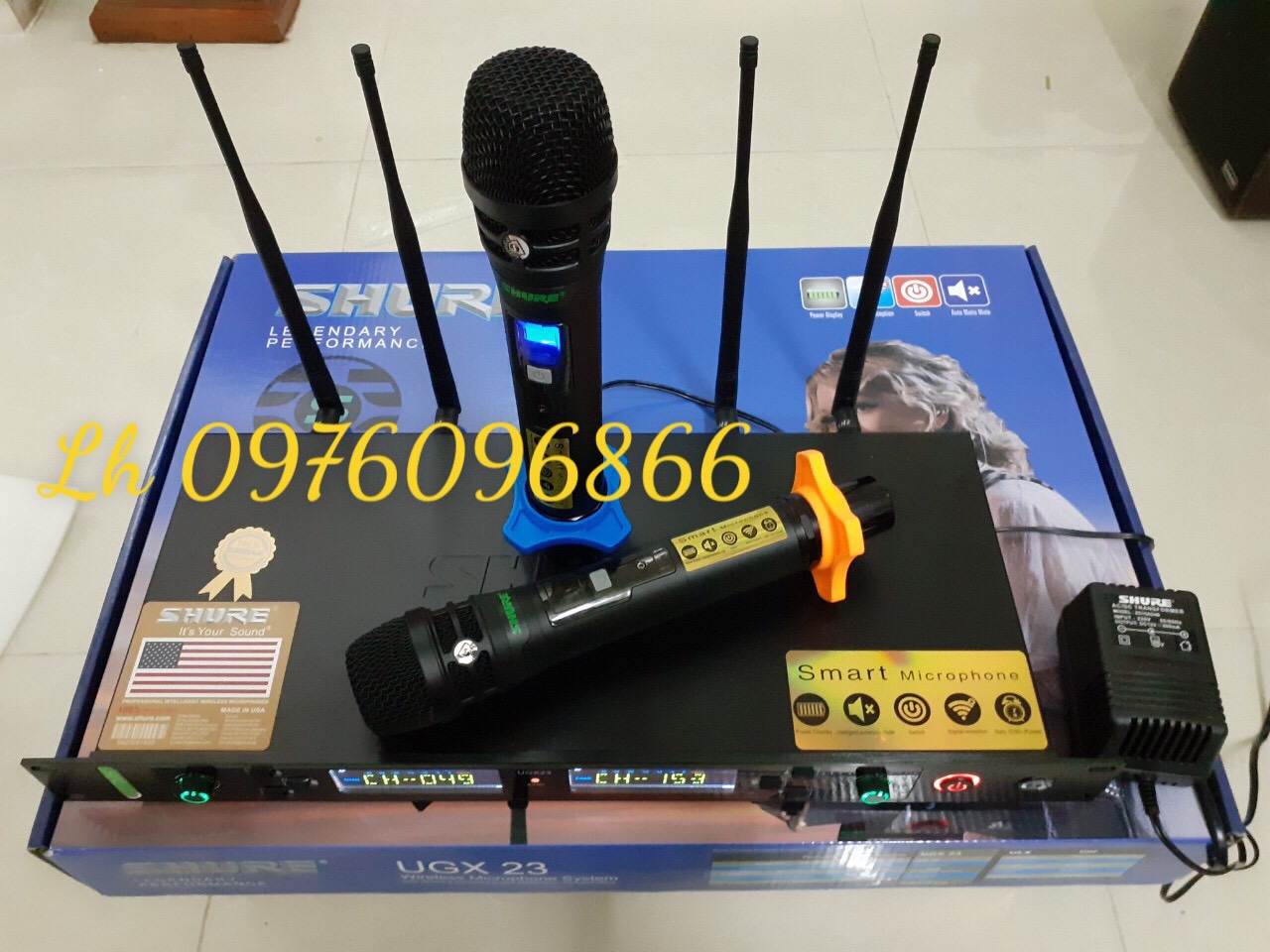 Micoro Không Dây Shure UGX 23