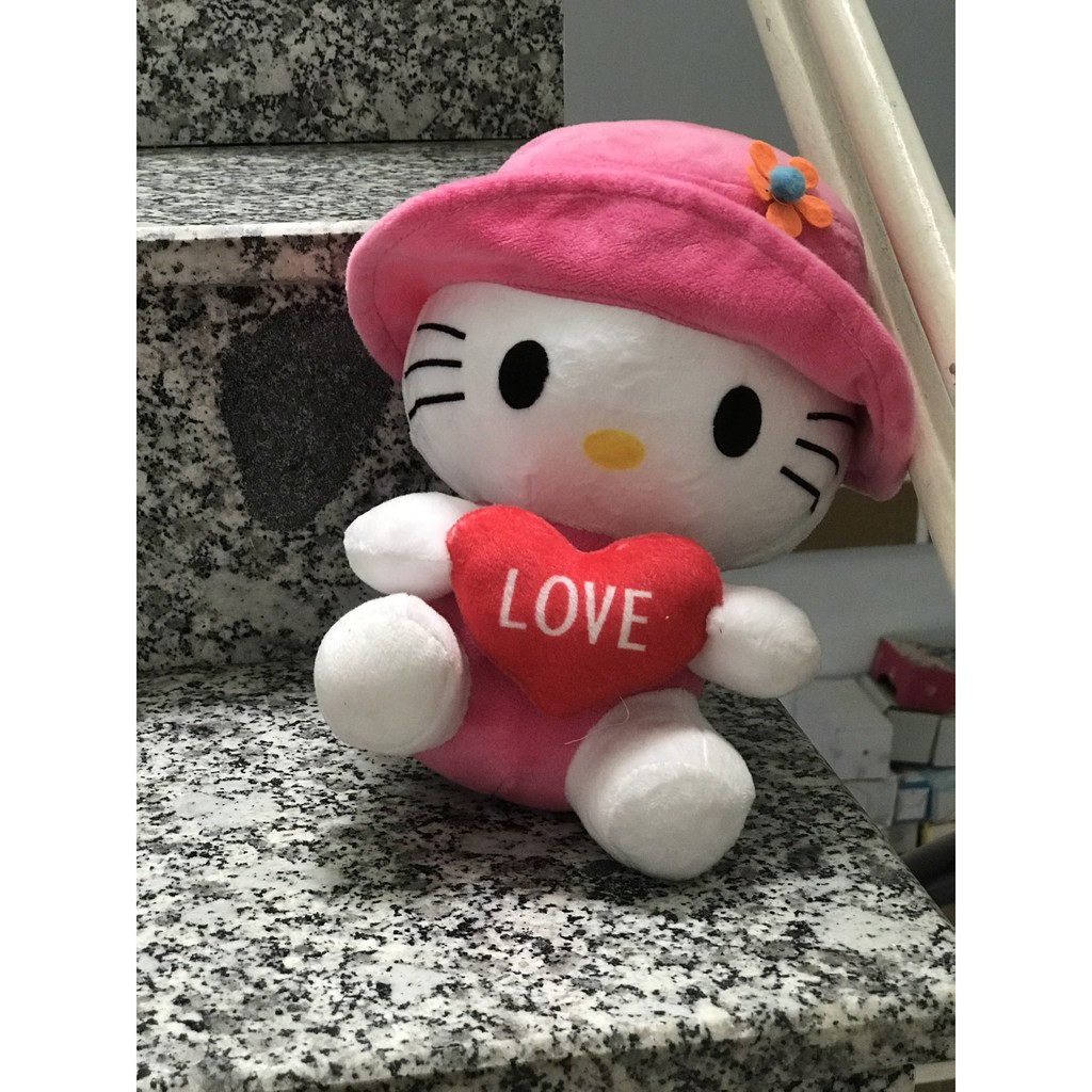 Thú bông mèo Hello kitty siêu dễ thương