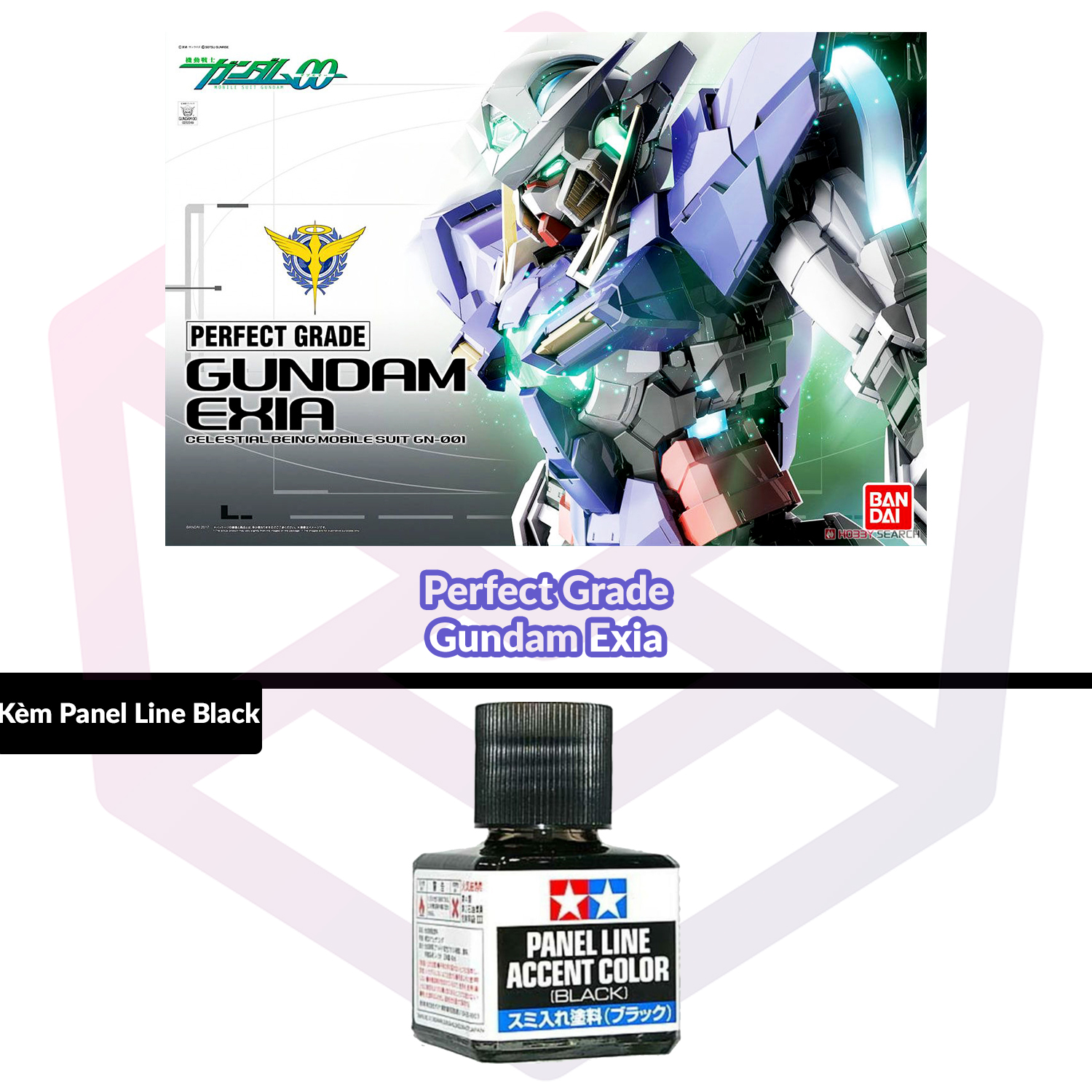 Model Kit Gundam Bandai PG Gundam Exia