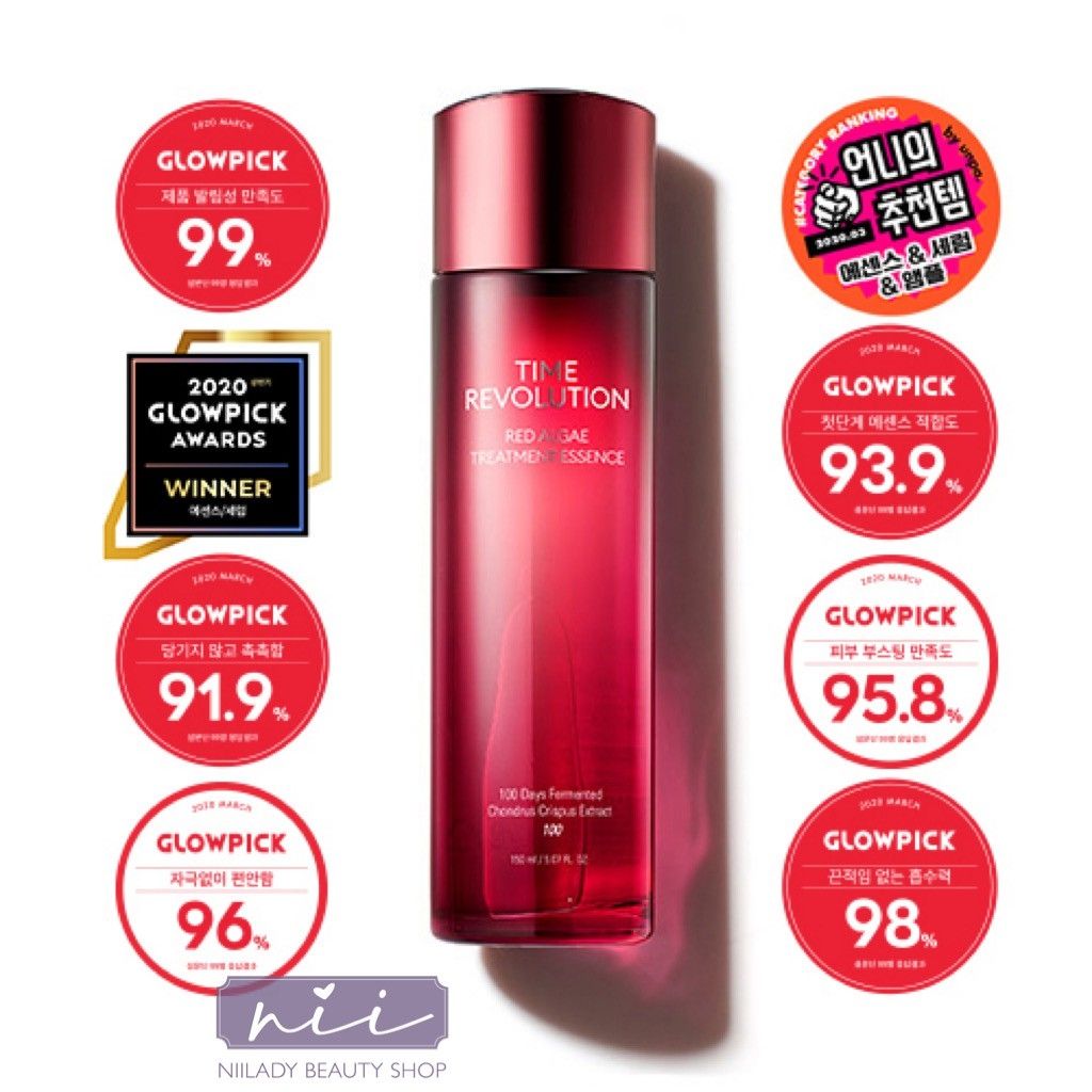 [HCM]Tinh chất Missha Time Revolution RED ALGAE Treatment Essence 150ml