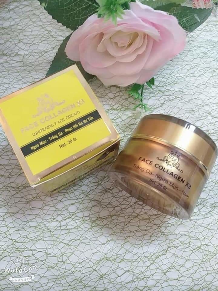 Kem Face Collagen X3 Đông Anh Trắng Da Ngừa Mụn  Nám (R)