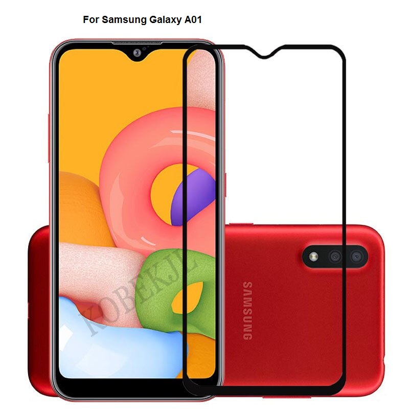 Kính cường lực full màn Samsung A01