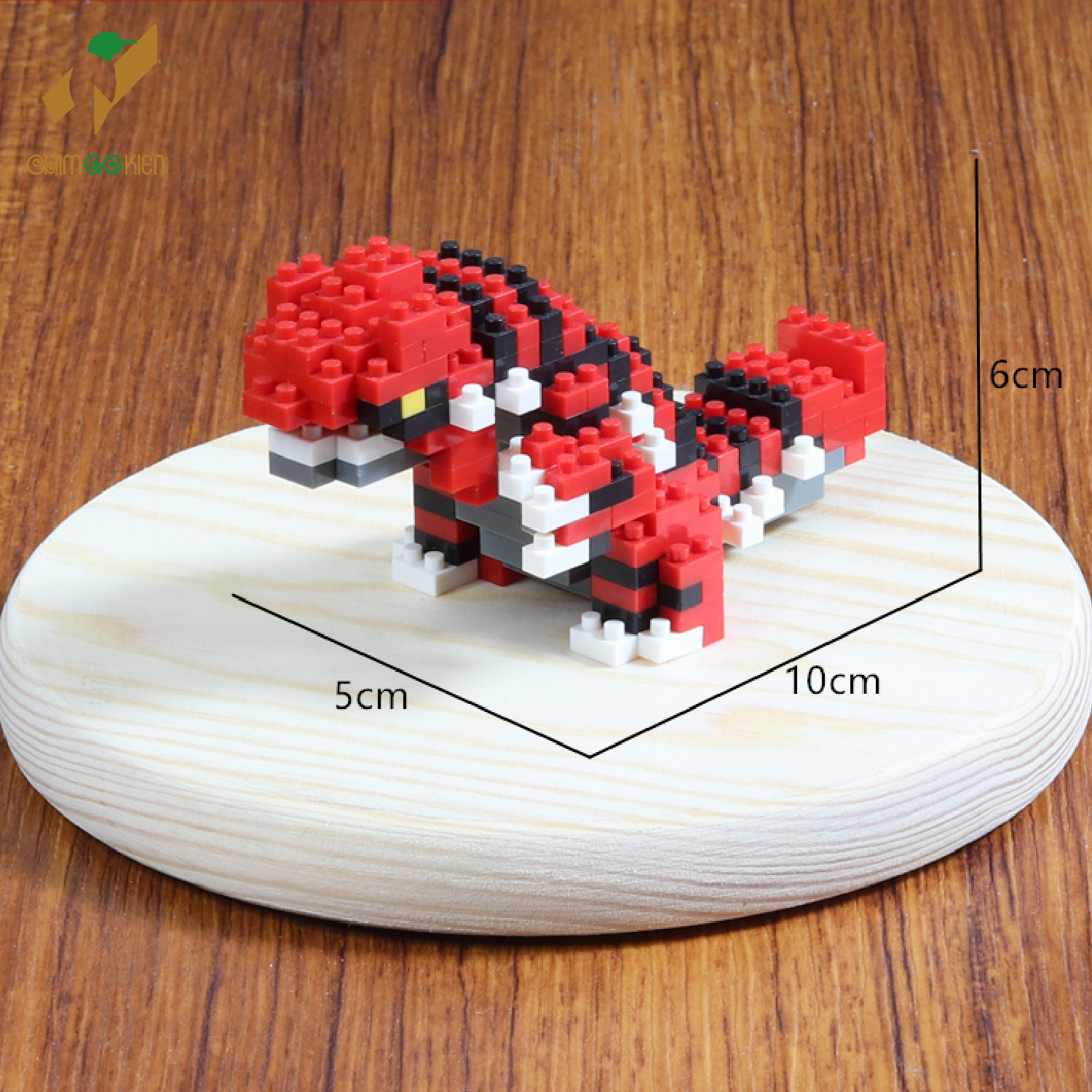 Bộ đồ chơi Lego xếp hình nhân vật Pokemon huyền thoại
