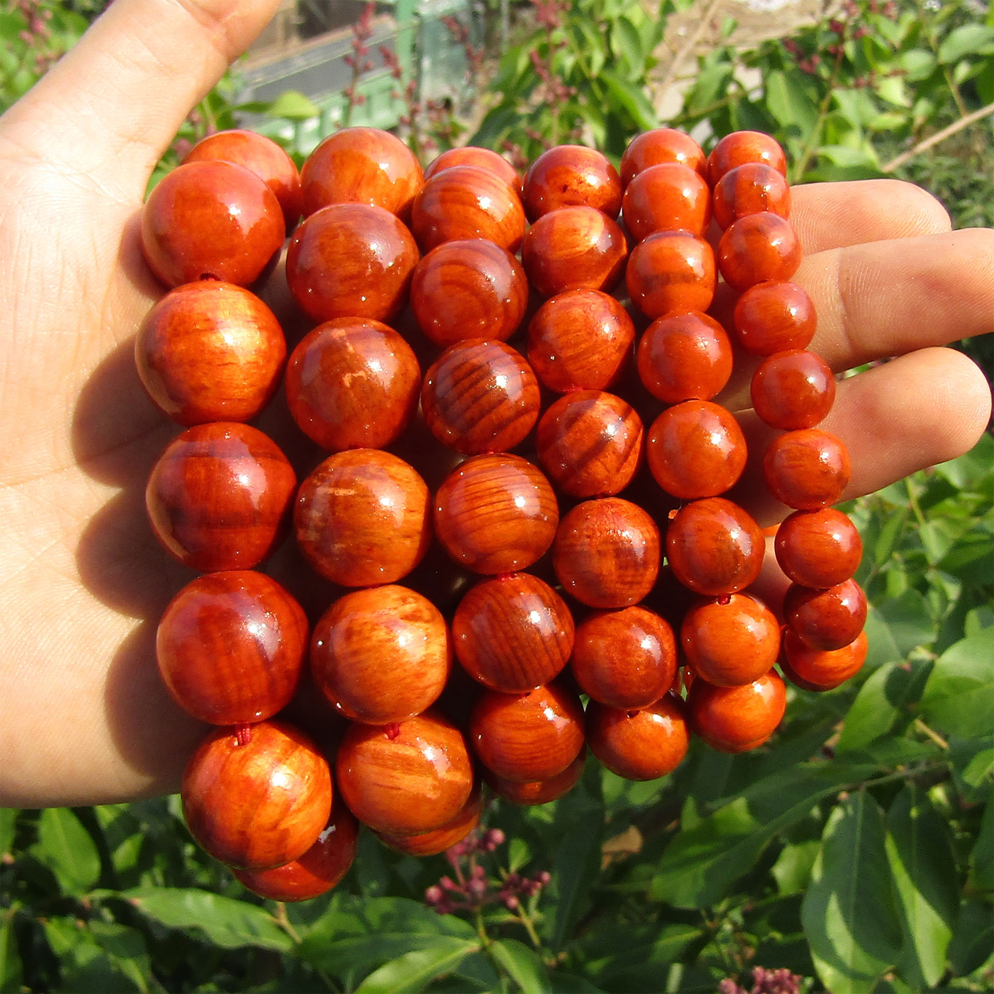 Vòng Gỗ Huyết Long Thấu Quang Đủ Size