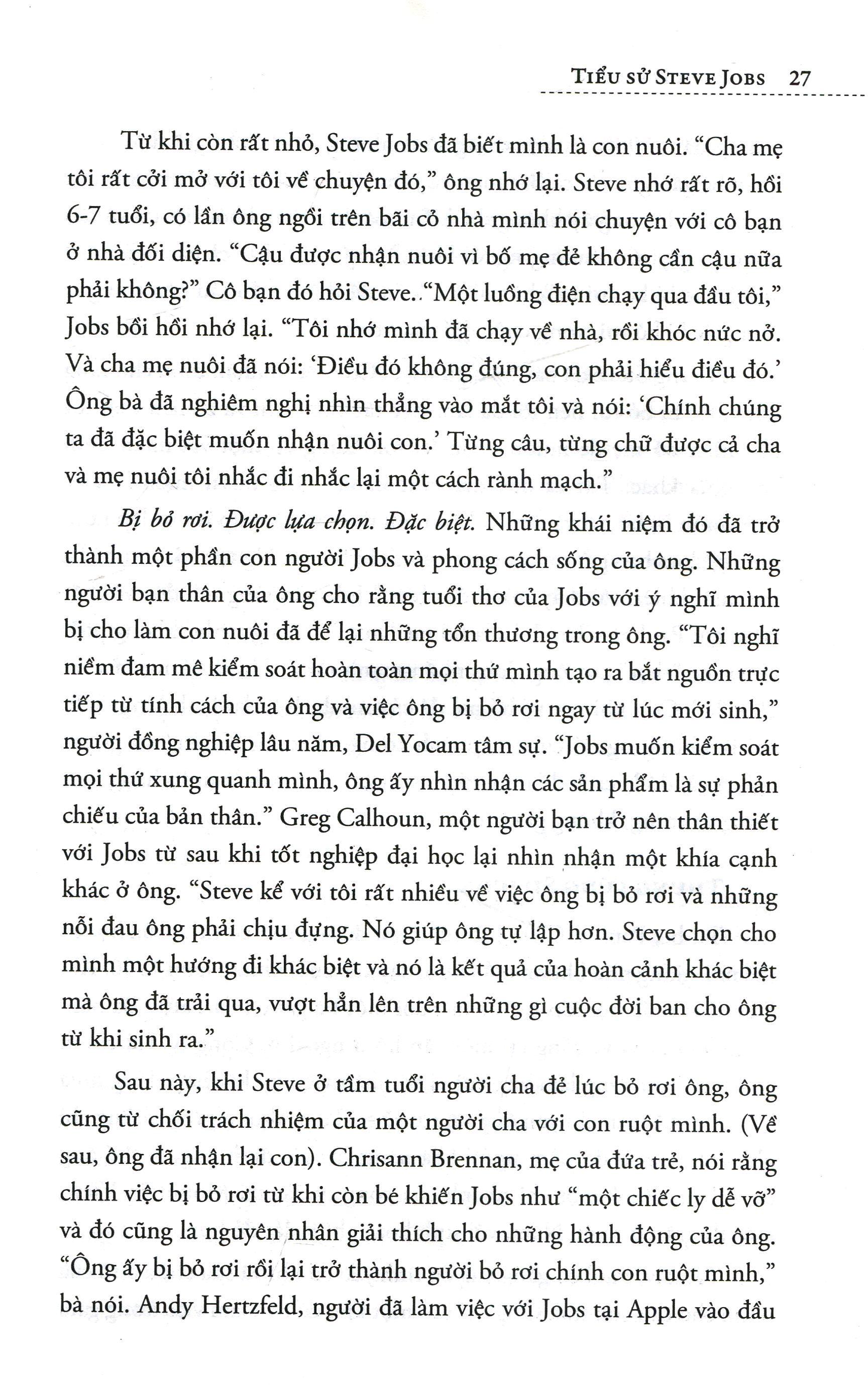 Sách - Tiểu sử Steve Jobs