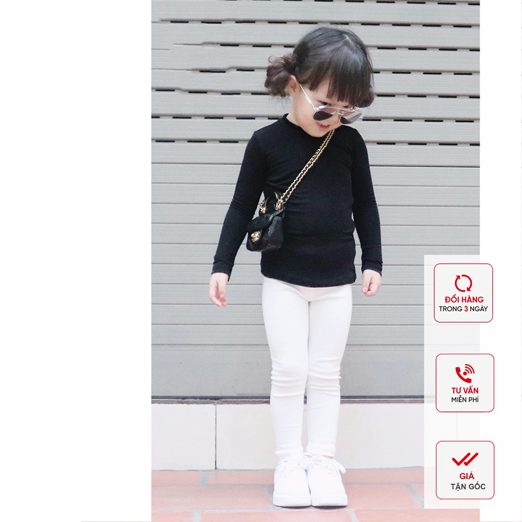 Quần Legging Dài Bé Gái Dáng Ôm Cực Đẹp Cho Bé